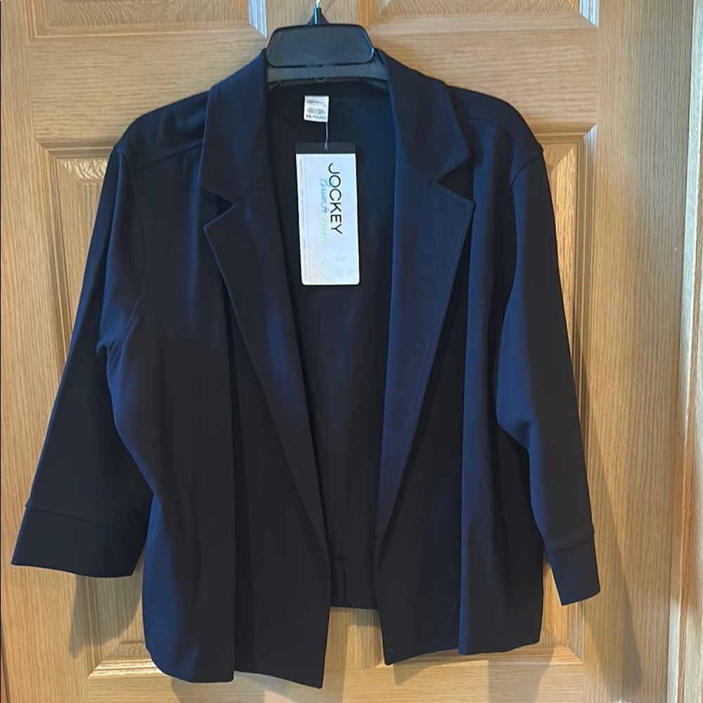 Jockey Black Blazer Classic Suit Jacket